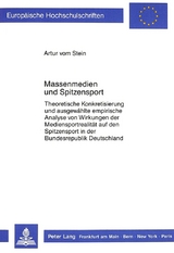 Massenmedien und Spitzensport - Artur vom Stein
