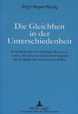 Die Gleichheit in der Unterschiedenheit - Birgitt Mayer-K&ouml;nig