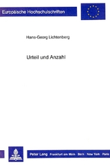 Urteil und Anzahl - Hans-Georg Lichtenberg