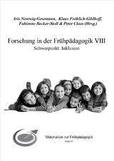 Forschung in der Fr&uuml;hp&auml;dagogik VIII - 
