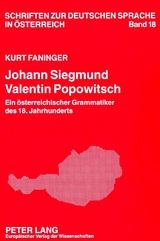 Johann Siegmund Valentin Popowitsch - Kurt Faninger