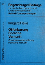 Offenbarung - Sprache - Vernunft - Irmgard Piske