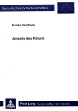 Jenseits des R&auml;tsels - Monika Sandhack