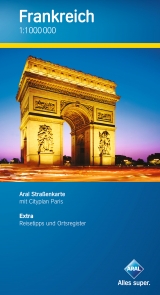 Aral Stra&szlig;enkarte Frankreich