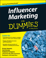 Influencer Marketing For Dummies - Kristy Sammis, Cat Lincoln, Stefania Pomponi, Jenny Ng, Edita Gassmann Rodriguez, Judy Zhou