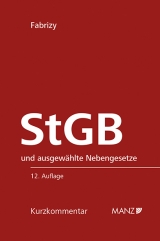 StGB Strafgesetzbuch - Fabrizy, Ernst E