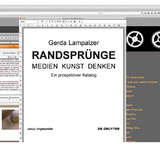 RANDSPR&Uuml;NGE - Medien Kunst Denken - Gerda Lampalzer