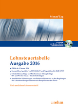 Lohnsteuertabelle 2016 Monat/Tag - 