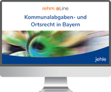Kommunalabgaben- und Ortsrecht in Bayern online - 
