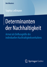 Determinanten der Nachhaltigkeit - Sophia Le&szlig;mann
