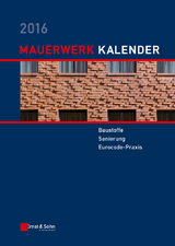 Mauerwerk-Kalender 2016 - Wolfram Jäger
