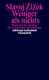 Weniger als nichts - Slavoj Žižek