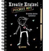 Kreativ-Kratzel Pocket Art: Kratzle deine Gef&uuml;hle!