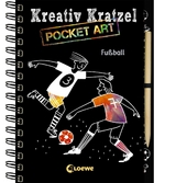 Kreativ-Kratzel Pocket Art: Fu&szlig;ball