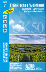 UK50-7 Fr&auml;nkisches Weinland - Breitband und Vermessung Landesamt f&uuml;r Digitalisierung  Bayern