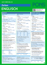 PONS Zeiten auf einen Blick Englisch - Christina Cott