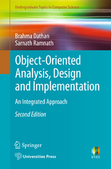 Object-Oriented Analysis, Design and Implementation - Dathan, Brahma; Ramnath, Sarnath