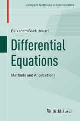 Differential Equations: Methods and Applications - Belkacem Said-Houari