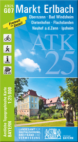 ATK25-G07 Markt Erlbach (Amtliche Topographische Karte 1:25000)