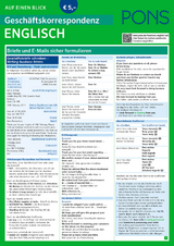 PONS Gesch&auml;ftskorrespondenz auf einen Blick Englisch - Steven Trevallion