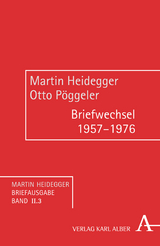 Briefwechsel 1957-1976 - Martin Heidegger, Otto P&ouml;ggeler