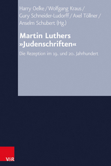 Martin Luthers &raquo;Judenschriften&laquo; - 