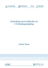 Entwicklung neuer Methoden zur C-N-Bindungskn&uuml;pfung - Thom&eacute; Isabelle