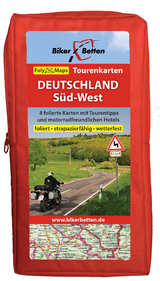Tourenkarten Set Deutschland S&uuml;d-West (FolyMaps)