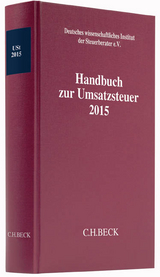 Handbuch zur Umsatzsteuer 2015 - Deutsches wissenschaftliches Institut der Steuerberater e.V.