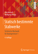 Statisch bestimmte Stabwerke - Otto Wetzell, Wolfgang Krings