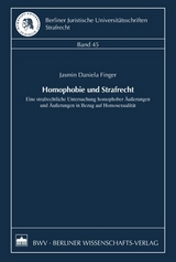 Homophobie und Strafrecht - Jasmin Finger