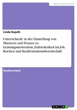 Unterschiede in der Einstellung von Männern und Frauen zu Leistungsmotivation, Zufriedenheit im Job, Kochen und Konfrontationsbereitschaft - Linda Kajuth