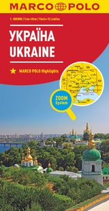 MARCO POLO L&auml;nderkarte Ukraine 1:800.000