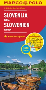 MARCO POLO L&auml;nderkarte Slowenien, Istrien 1:300.000