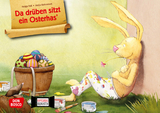 Da dr&uuml;ben sitzt ein Osterhas', Kamishibai Bildkartenset - Helga Fell