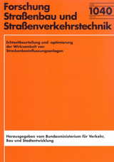 Echtzeitbeurteilung und -optimierung der Wirksamkeit von Streckenbeeinflussungsanlagen - Gerhard Kappich, Christoph Westermann, Roland Schmitz