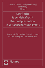 Strafrecht - Jugendstrafrecht - Kriminalpr&auml;vention in Wissenschaft und Praxis - 