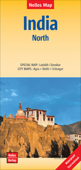 Nelles Map Landkarte India - North - 