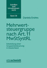 Mehrwertsteuergruppe nach Art. 11 MwStSystRL - 