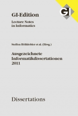 GI LNI Dissertations Band 12 Ausgezeichnete Informatikdissertationen 2011 - - 
