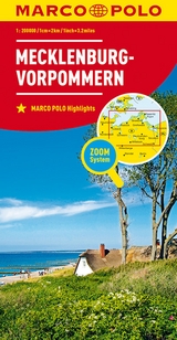 MARCO POLO Karte Deutschland Blatt 2 Mecklenburg-Vorpommern 1:200 000 - 