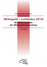 Wohngeld - Leitfaden 2016 - Ingo Christian Hartmann