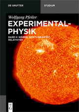 W&auml;rme, Nichtlinearit&auml;t, Relativit&auml;t - Wolfgang Pfeiler