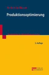 Produktionsoptimierung - Herbert Jodlbauer