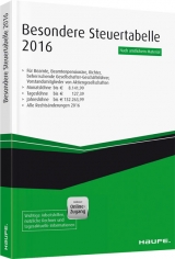 Besondere Steuertabelle plus Onlinezugang - 