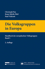 Die Volksgruppen in Europa - Christoph Pan, Beate Sibylle Pfeil, Paul Videsott