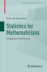 Statistics for Mathematicians - Victor M. Panaretos