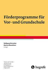 F&ouml;rderprogramme f&uuml;r Vor- und Grundschule - 