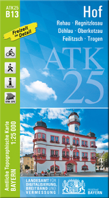 ATK25-B13 Hof (Amtliche Topographische Karte 1:25000)