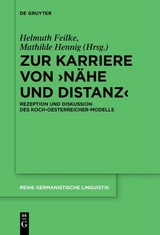Zur Karriere von &rsaquo;N&auml;he und Distanz&lsaquo; - 
